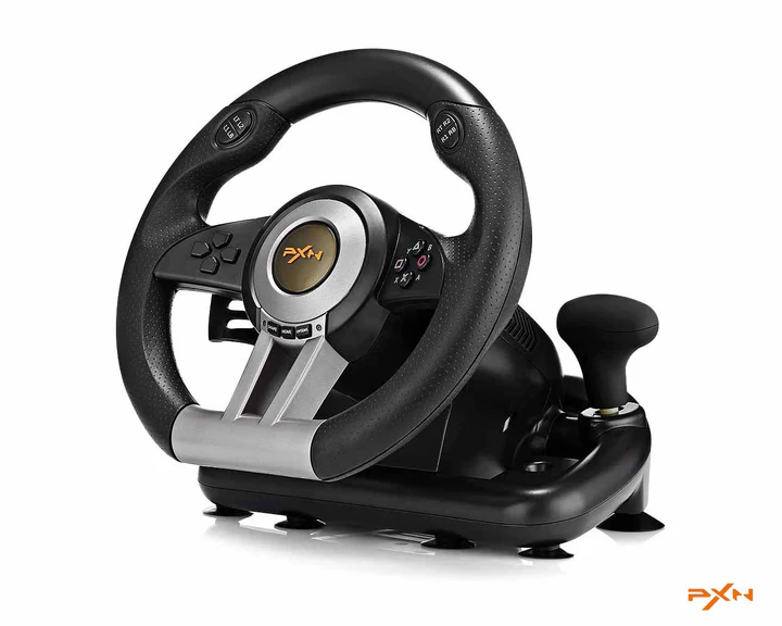 PXN V3 Pro Gaming Racing Steering Wheel – Wheel with Pedals 1 PXN V3 Pro Gaming Racing Steering Wheel