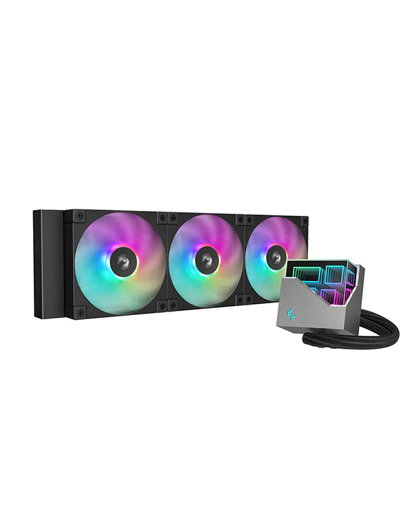 DeepCool LT360 ARGB 360mm Liquid CPU Cooler | Efficient ARGB AIO Cooling 2 DeepCool LT360 ARGB 360mm Liquid CPU Cooler | Efficient ARGB AIO Cooling - Image 2