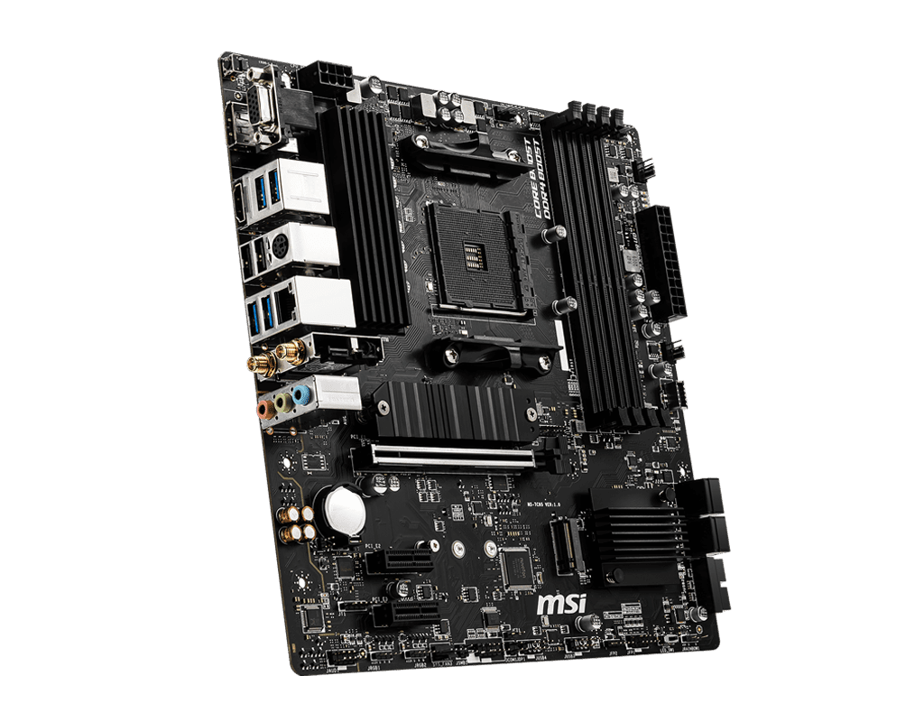 MSI B550M PRO‑VDH WIFI AM4 Motherboard – Compact Wi‑Fi AC & PCIe 4.0 Support 4 MSI B550M PRO‑VDH WIFI AM4 Motherboard – Compact Wi‑Fi AC & PCIe 4.0 Support - Image 4