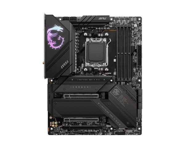 MSI X670E Carbon WiFi Gaming Motherboard 2 MSI X670E Carbon WiFi Gaming Motherboard - Image 2