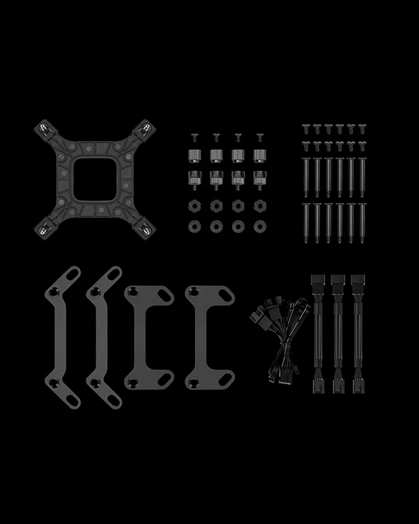 DeepCool LS720S Zero Dark 360mm Liquid Cooler – High‑Performance AIO CPU Cooling - Image 2