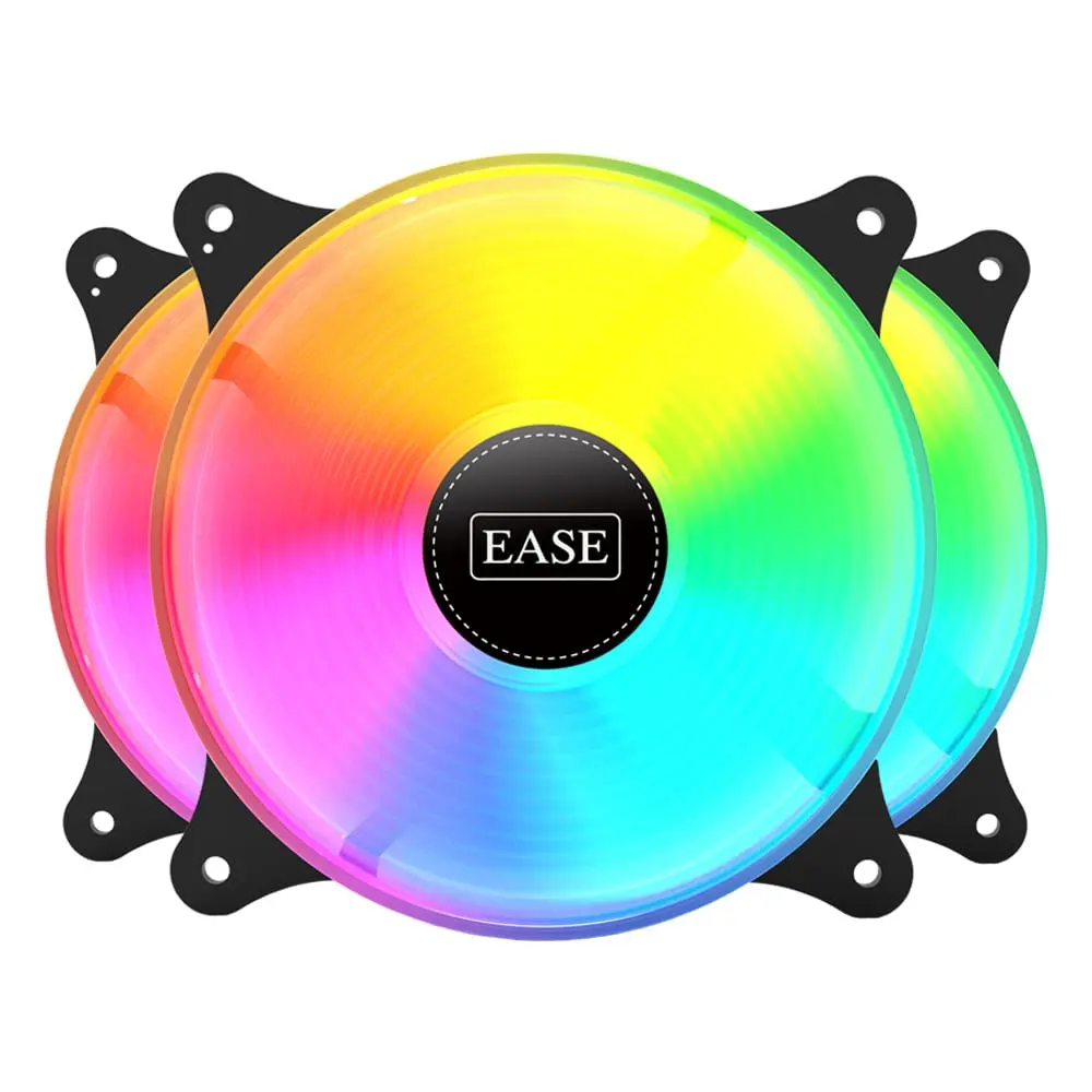 EAF12MB 120mm ARGB Fan — EASE 3‑in‑1 High‑Airflow RGB Cooling Pack 2 EAF12MB 120mm ARGB Fan — EASE 3‑in‑1 High‑Airflow RGB Cooling Pack - Image 2