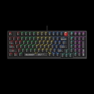 Bloody S98 Hot‑Swappable BLMS RGB Mechanical Keyboard – Fast Tactile Gaming 2 Bloody S98 Hot‑Swappable BLMS RGB Mechanical Keyboard – Fast Tactile Gaming - Image 2