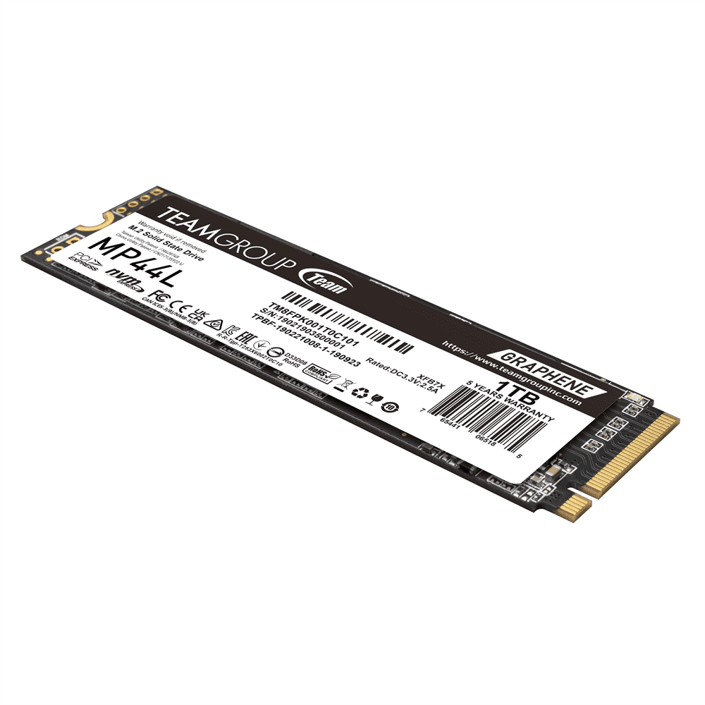 TeamGroup MP44L SSD — PCIe Gen4 NVMe 1TB 2 TeamGroup MP44L SSD — PCIe Gen4 NVMe 1TB - Image 2