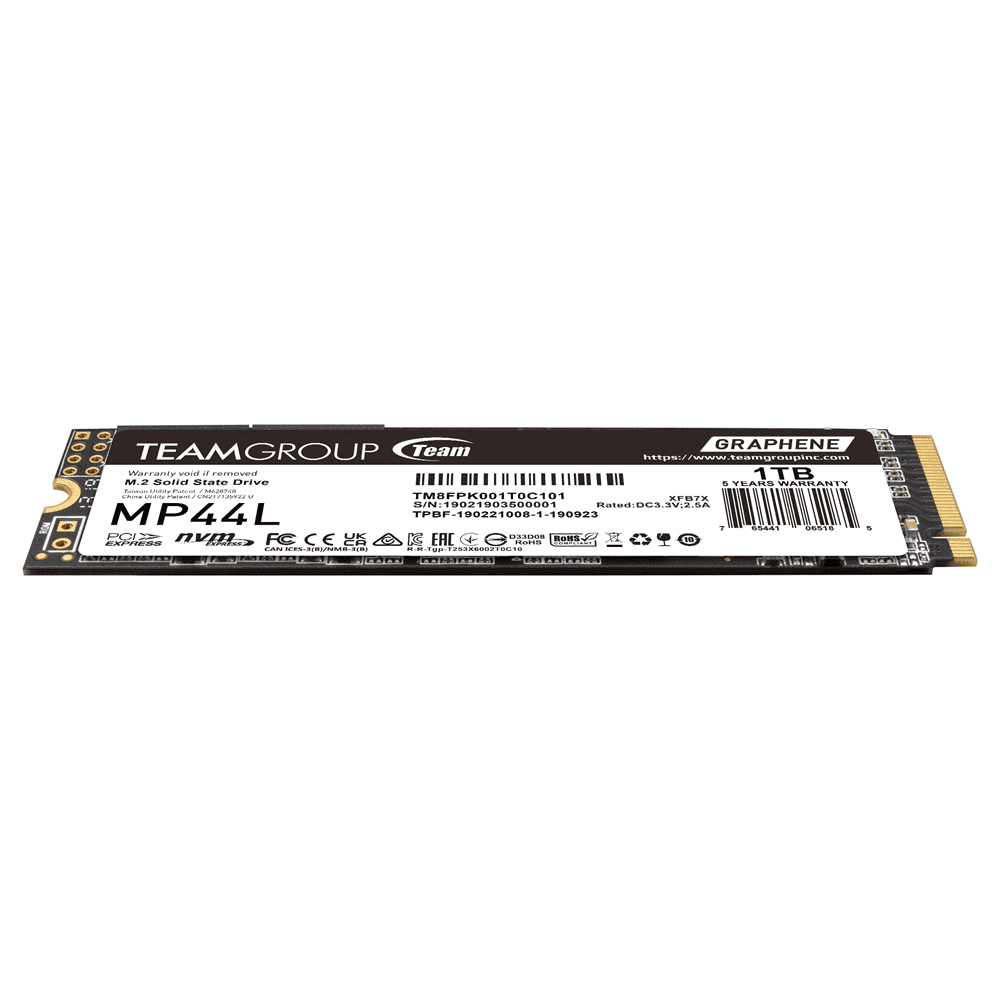 TeamGroup MP44L SSD — PCIe Gen4 NVMe 1TB 3 TeamGroup MP44L SSD — PCIe Gen4 NVMe 1TB - Image 3