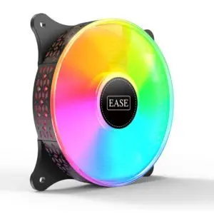EAF12MB 120mm ARGB Fan — EASE 3‑in‑1 High‑Airflow RGB Cooling Pack 3 EAF12MB 120mm ARGB Fan — EASE 3‑in‑1 High‑Airflow RGB Cooling Pack - Image 3