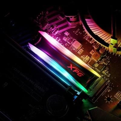 XPG SPECTRIX S40G RGB 1TB PCIe Gen3x4 NVMe SSD – Fast RGB M.2 Storage - Image 3