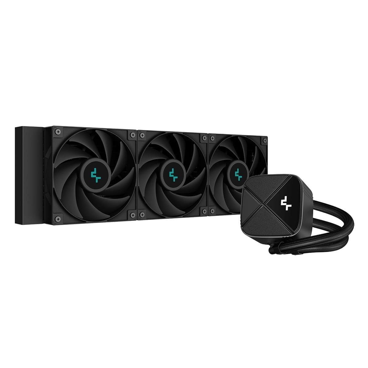 DeepCool LS720S Zero Dark 360mm Liquid Cooler – High‑Performance AIO CPU Cooling 1 LS720S Zero Dark 360mm liquid cooler Deepcool