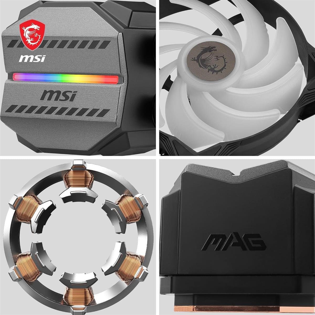 MAG CoreLiquid M360 — MSI 360mm ARGB Liquid Cooler 4 MAG CoreLiquid M360 — MSI 360mm ARGB Liquid Cooler - Image 4