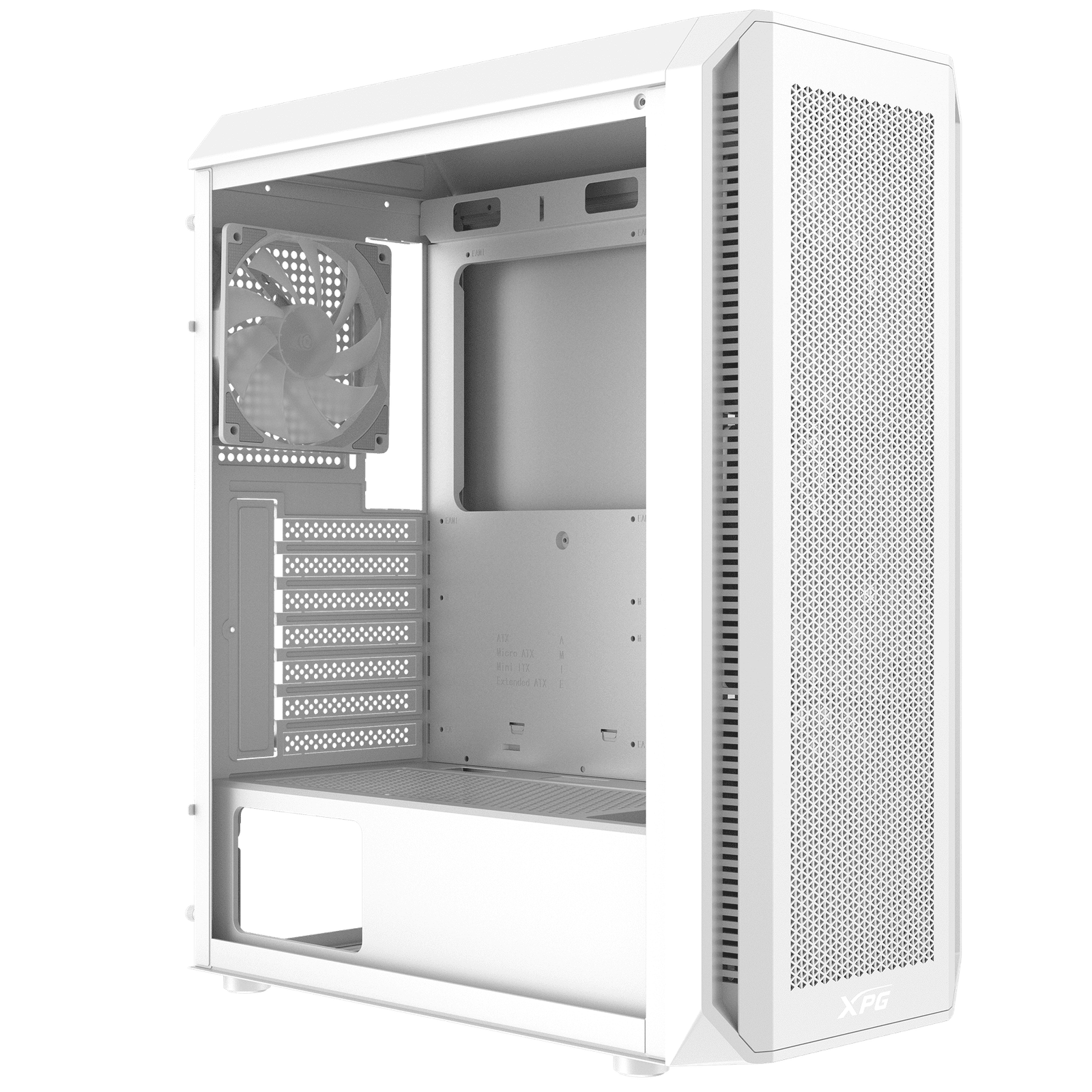 Valor Air Plus Mid-Tower WH/BK ARGB Gaming Chassis - Image 4