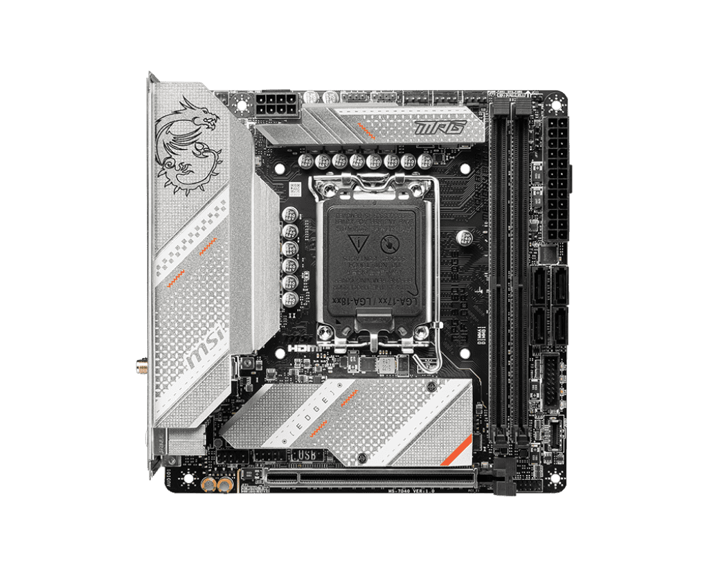 MSI MPG B760I EDGE WIFI DDR4 Motherboard - Image 2