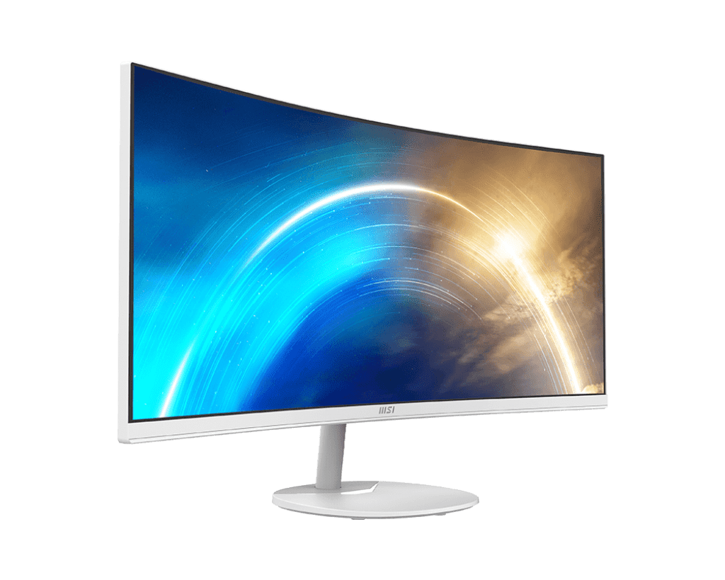 MSI PRO MP341CQW 34" UltraWide Curved Business Monitor | WQHD Productivity Display - Image 3