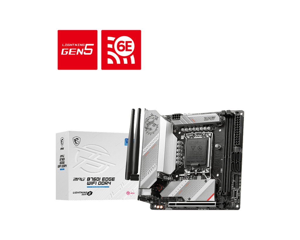 MSI MPG B760I EDGE WIFI DDR4 Mini-ITX motherboard