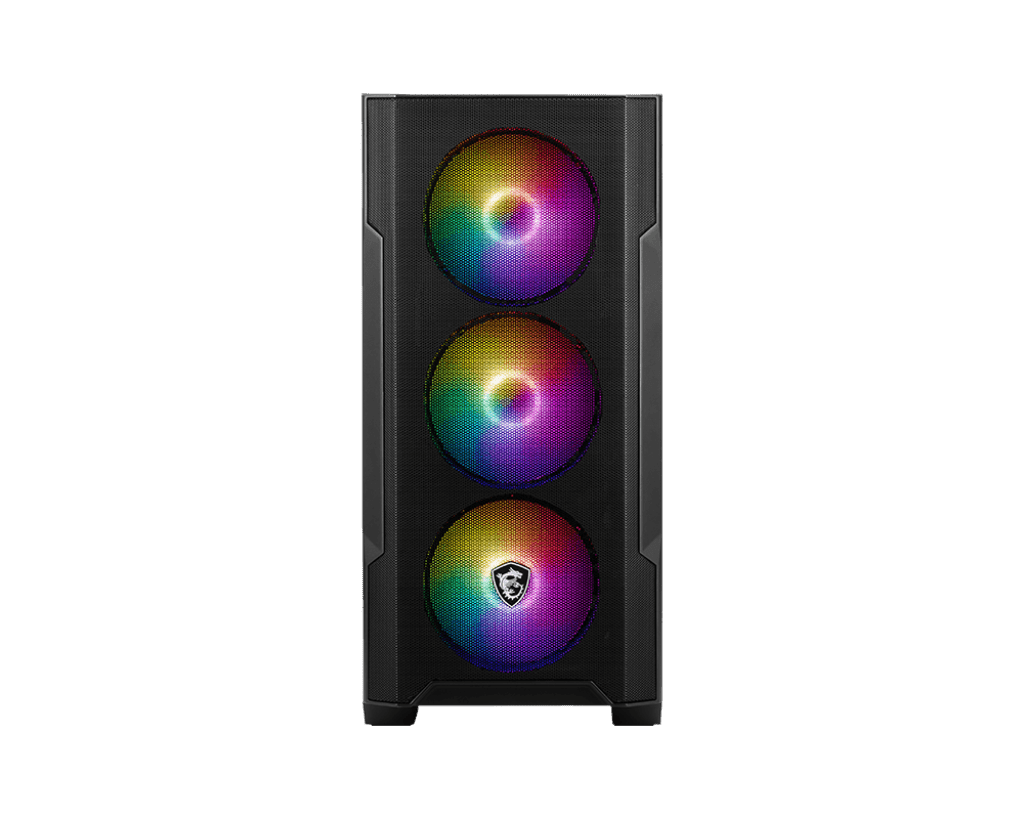 MSI MAG FORGE 100A Gaming Case – Mid Tower ATX PC Chassis with RGB Fans 3 MSI MAG FORGE 100A Gaming Case – Mid Tower ATX PC Chassis with RGB Fans - Image 3