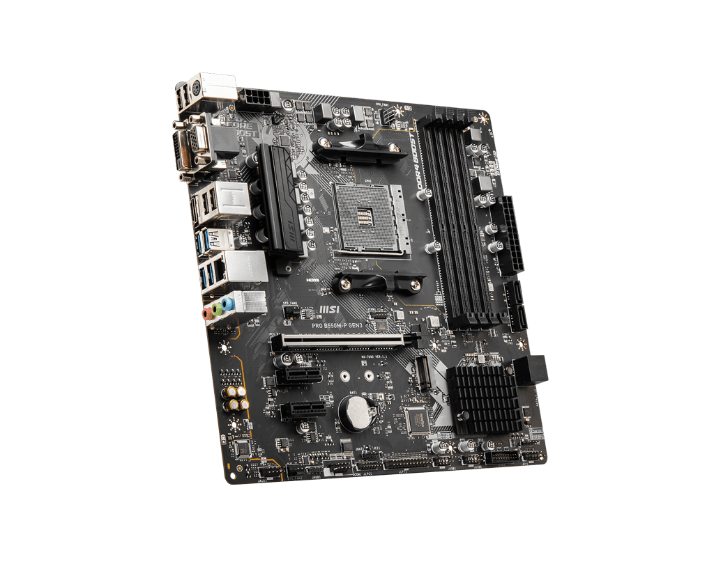 PRO B550M-P GEN3 MSI Micro-ATX Motherboard - Image 4