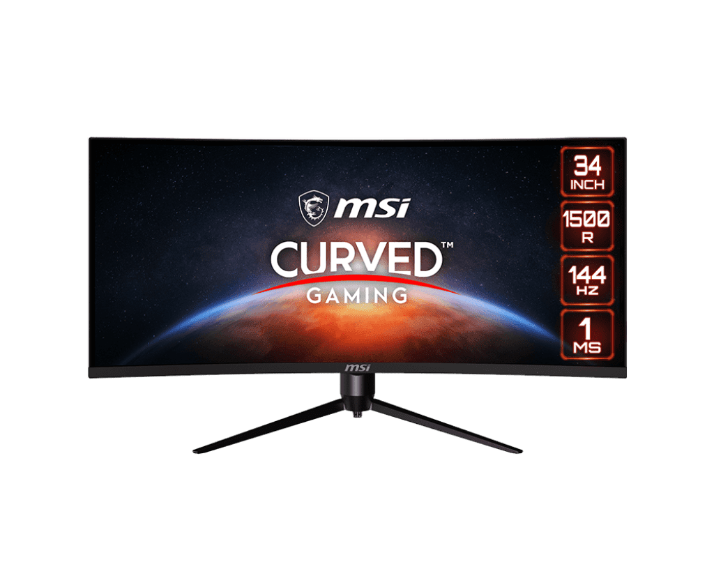 MSI Optix MAG342CQR 34 inch curved UWQHD 144Hz gaming monitor