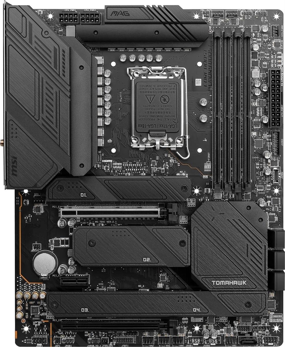 MSI PRO Z790 TOMAHAWK WIFI DDR4 – High‑Performance Intel ATX Motherboard 2 MSI PRO Z790 TOMAHAWK WIFI DDR4 – High‑Performance Intel ATX Motherboard - Image 2