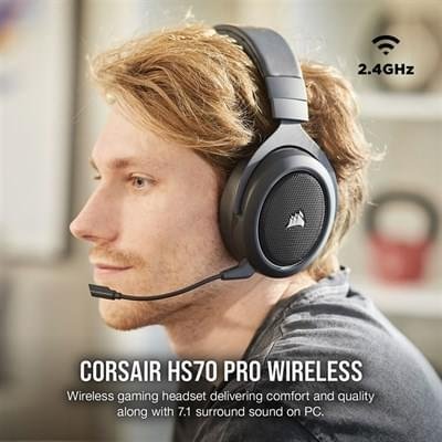 HS70 PRO Wireless CORSAIR Gaming Headset 4 HS70 PRO Wireless CORSAIR Gaming Headset - Image 4