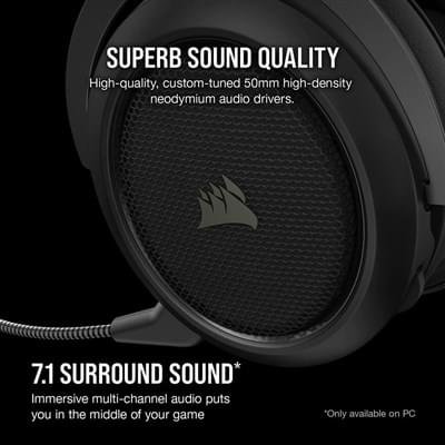 HS70 PRO Wireless CORSAIR Gaming Headset 3 HS70 PRO Wireless CORSAIR Gaming Headset - Image 3