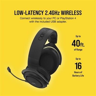 HS70 PRO Wireless CORSAIR Gaming Headset 2 HS70 PRO Wireless CORSAIR Gaming Headset - Image 2
