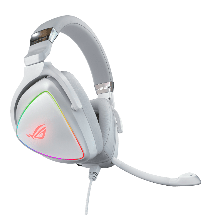 ROG Delta S WHITE  Gaming Headset - Image 3