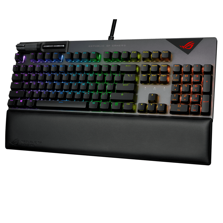ROG Strix Flare Keyboard – RGB Mechanical Gaming Performance 1 ROG Strix Flare Keyboard full RGB layout