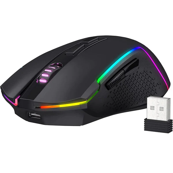 Redragon M693 Trident Gaming Mouse – 3‑Mode Wireless RGB 5 Redragon M693 Trident Gaming Mouse – 3‑Mode Wireless RGB - Image 5