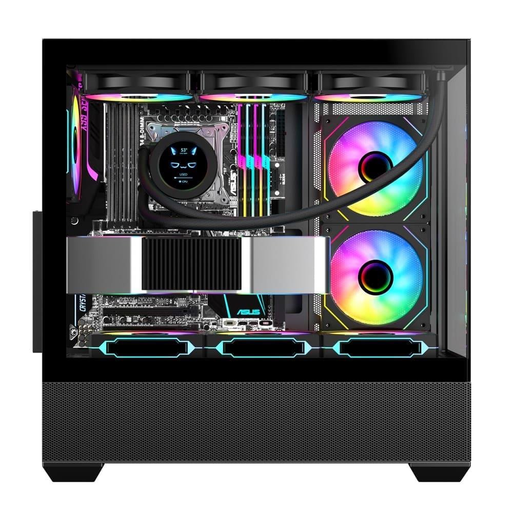 SAMA Neview SV‑02 ATX ARGB Chassis – Stylish and Efficient Design 2 SAMA Neview SV‑02 ATX ARGB Chassis – Stylish and Efficient Design - Image 2