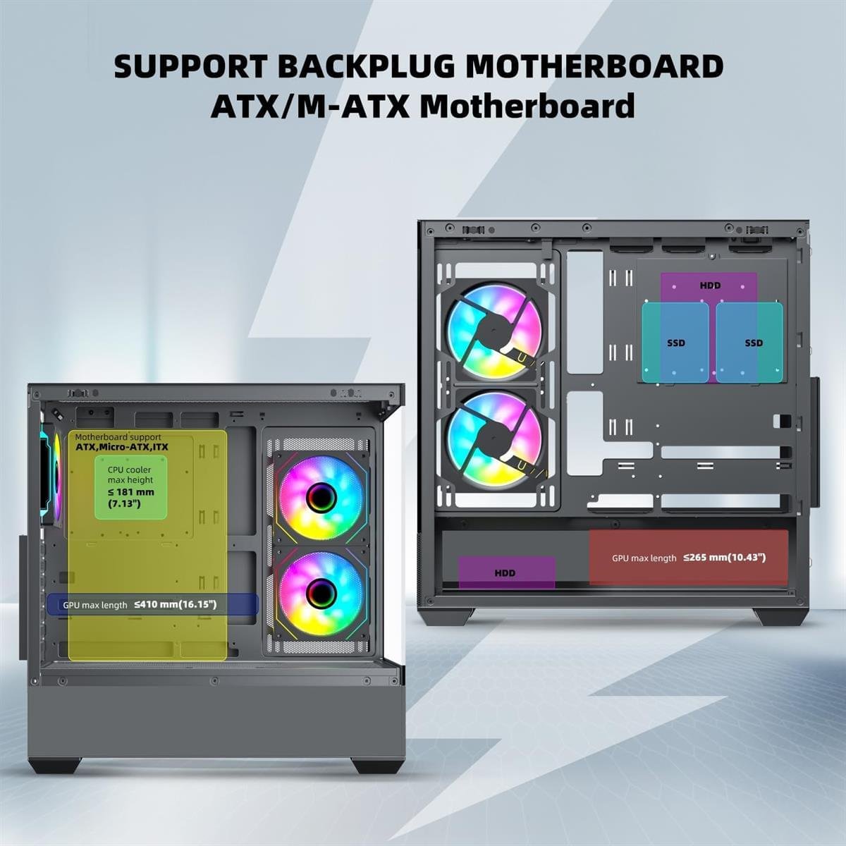SAMA Neview SV‑02 ATX ARGB Chassis – Stylish and Efficient Design 3 SAMA Neview SV‑02 ATX ARGB Chassis – Stylish and Efficient Design - Image 3