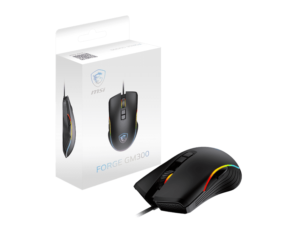MSI FORGE GM300 Gaming Mouse – High-Precision RGB Mouse 4 MSI FORGE GM300 Gaming Mouse – High-Precision RGB Mouse - Image 4