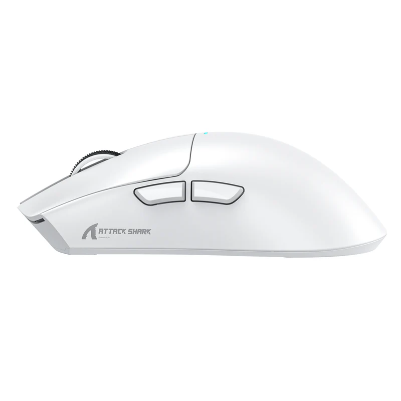 ATTACK SHARK X11 Wireless Gaming Mouse with Charging Dock (WHITE) 2 ATTACK SHARK X11 Wireless Gaming Mouse with Charging Dock (WHITE) - Image 2