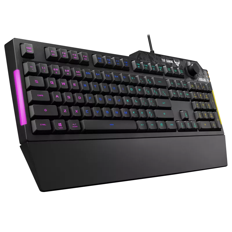 ASUS TUF Gaming K1 RGB Keyboard – Durable Stylish Gaming Keyboard - Image 3