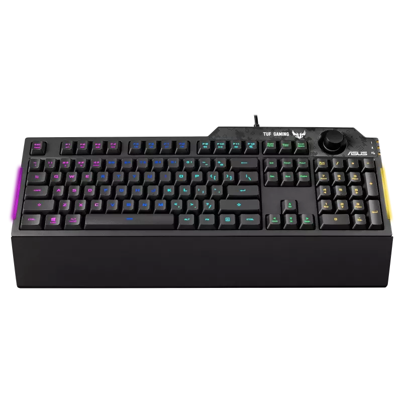 ASUS TUF Gaming K1 RGB Keyboard – Durable Stylish Gaming Keyboard 1 ASUS TUF Gaming K1 RGB Keyboard full size RGB gaming keyboard