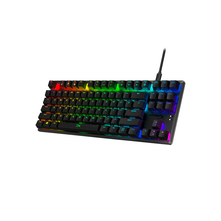 HyperX Alloy Origins Core Compact Mechanical Gaming Keyboard – TKL RGB & Detachable USB-C - Image 3
