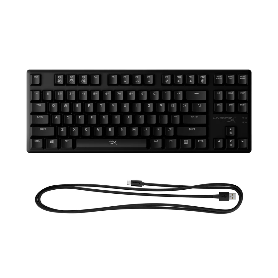HyperX Alloy Origins Core Compact Mechanical Gaming Keyboard – TKL RGB & Detachable USB-C 5 HyperX Alloy Origins Core Compact Mechanical Gaming Keyboard – TKL RGB & Detachable USB-C - Image 5