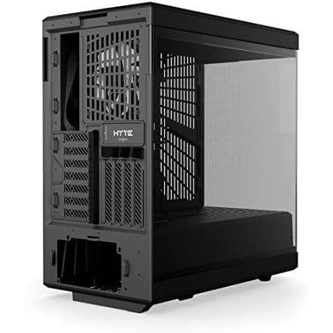 Y40 ATX PC Case with PCIe 4.0 Riser – Black Gaming Chassis - Image 4