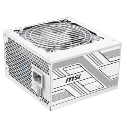 MSI MAG G750N 80 Plus Gold 750W Power Supply (White) 1 MSI MAG G750N 80 Plus Gold 750W Power Supply (White)