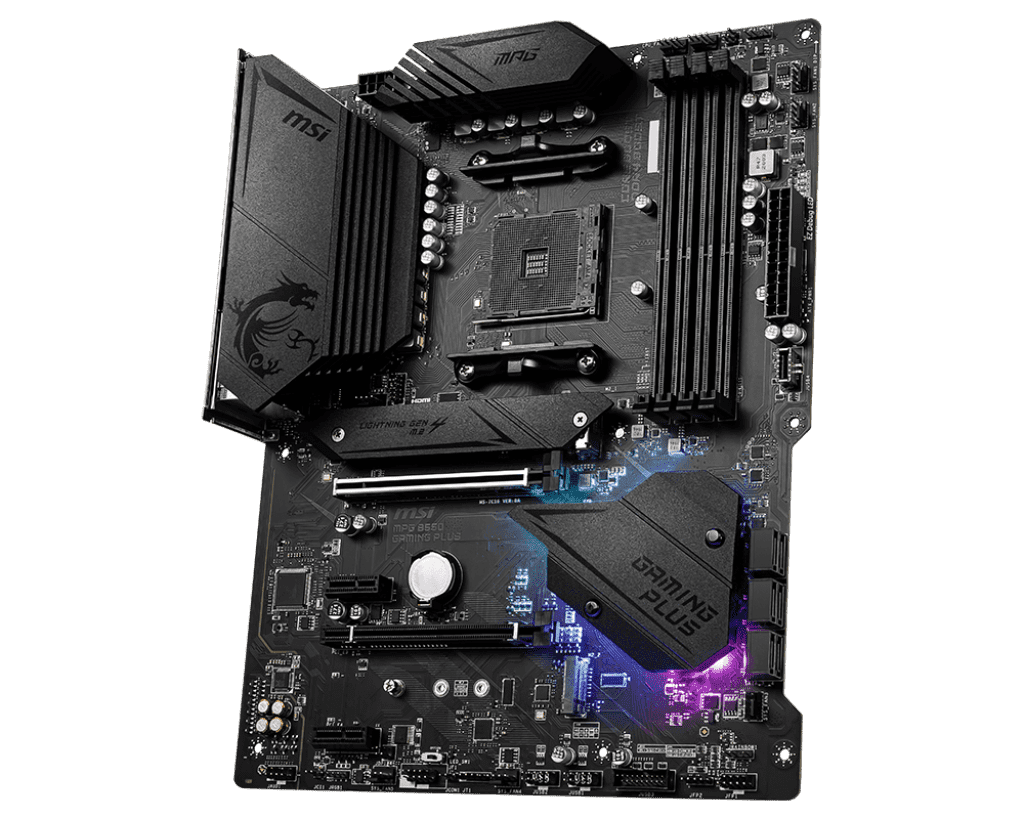 MSI MPG B550 GAMING PLUS High‑Performance ATX Motherboard with Enhanced Thermal Design - Image 3