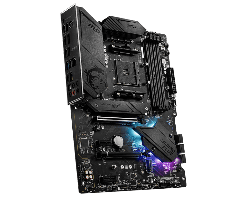 MSI MPG B550 GAMING PLUS High‑Performance ATX Motherboard with Enhanced Thermal Design 4 MSI MPG B550 GAMING PLUS High‑Performance ATX Motherboard with Enhanced Thermal Design - Image 4