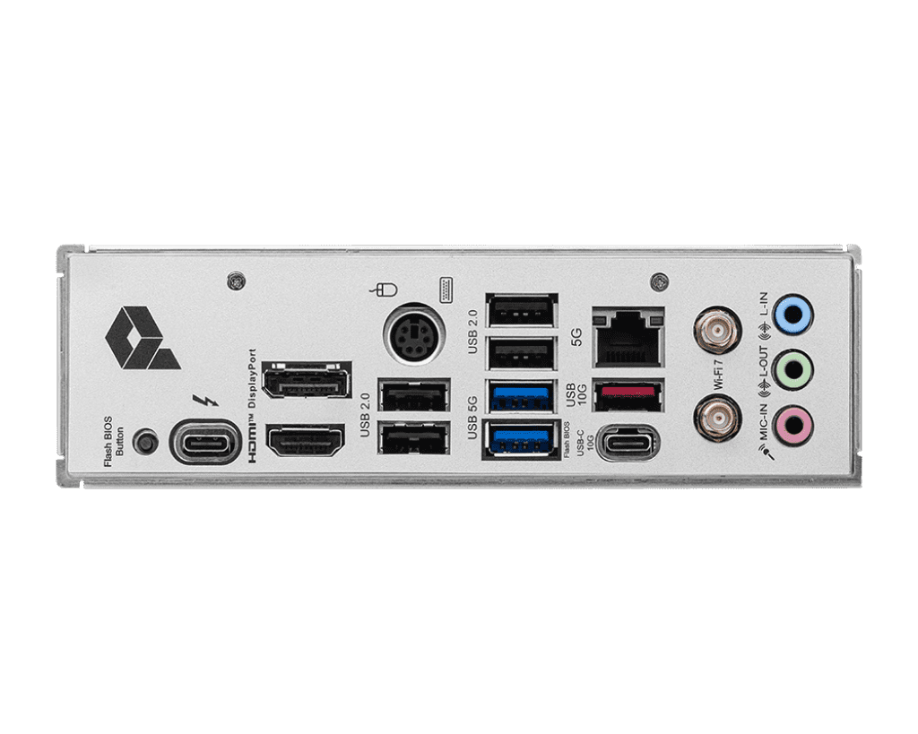 MSI PRO Z890‑P WIFI ATX Motherboard – Intel Z890, DDR5, PCIe 5.0, Wi‑Fi 7, Thunderbolt 4 5 MSI PRO Z890‑P WIFI ATX Motherboard – Intel Z890, DDR5, PCIe 5.0, Wi‑Fi 7, Thunderbolt 4 - Image 5