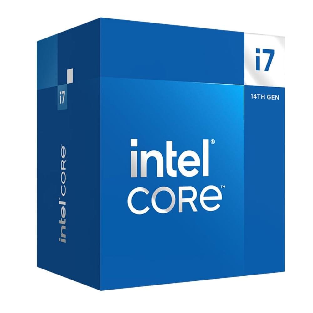 Intel Core i7-14700K Desktop Processor – 20 Cores , Up to 5.6 GHz, 33MB Cache, Unlocked, LGA 1700 Socket (BOX)