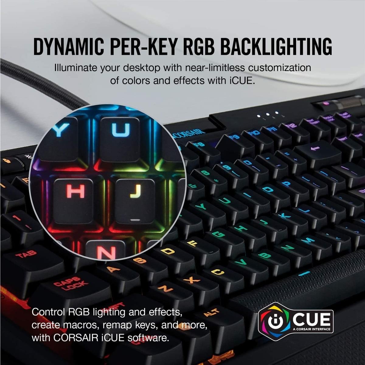 Corsair K70 RGB MK.2 Mechanical Gaming Keyboard - Image 2