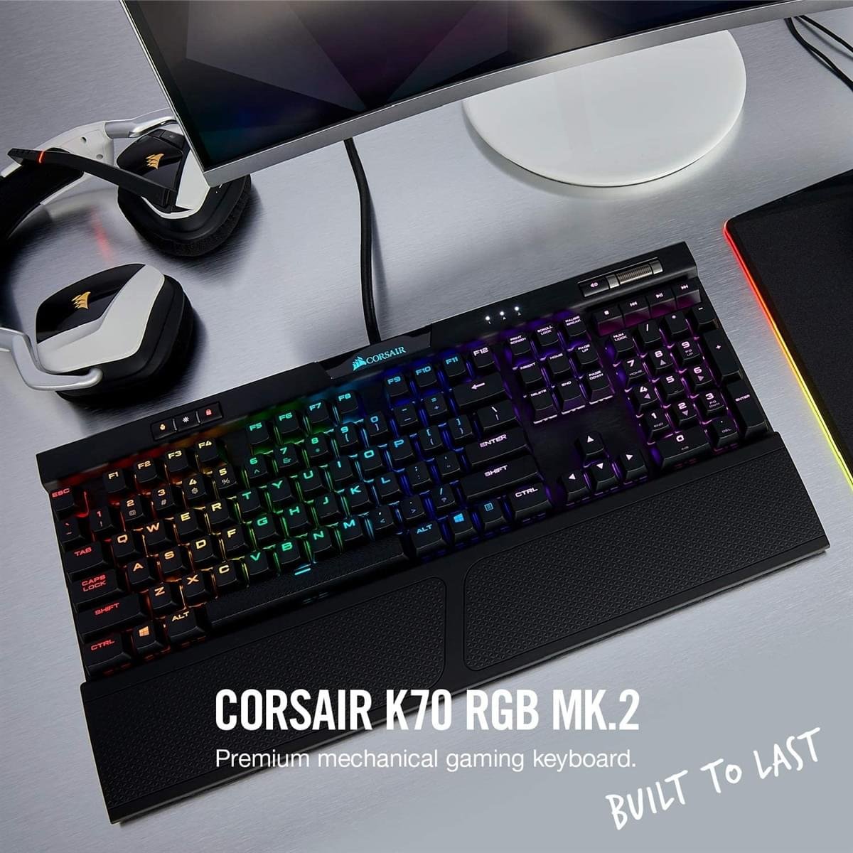 Corsair K70 RGB MK.2 Mechanical Gaming Keyboard - Image 3