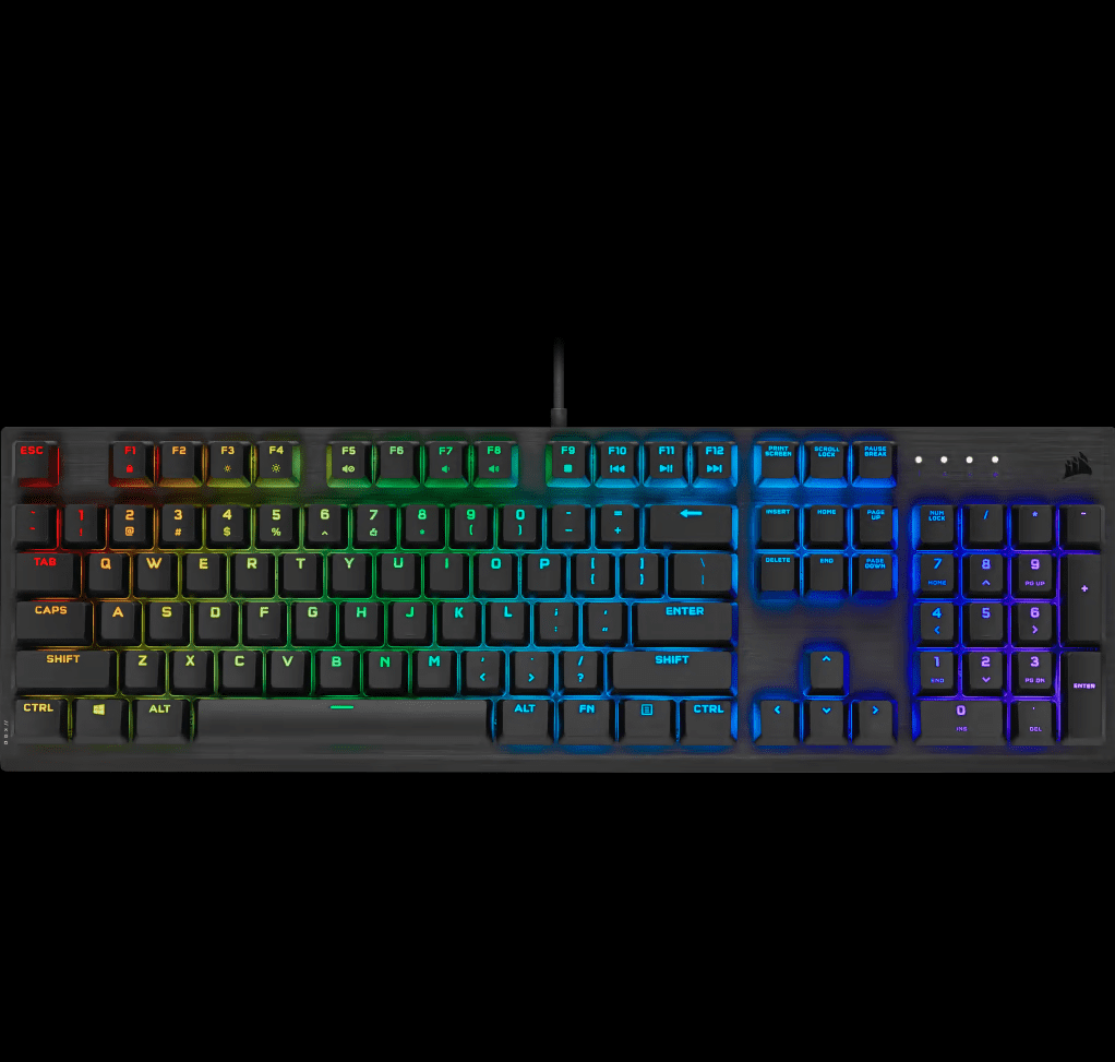 Corsair K60 RGB PRO Low Profile Mechanical Gaming Keyboard 1 Corsair K60 RGB PRO Low Profile Mechanical Gaming Keyboard