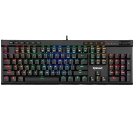 Redragon K580 Vata RGB Mechanical Gaming Keyboard 1 redragon k580 vata rgb mechanical gaming keyboard top view