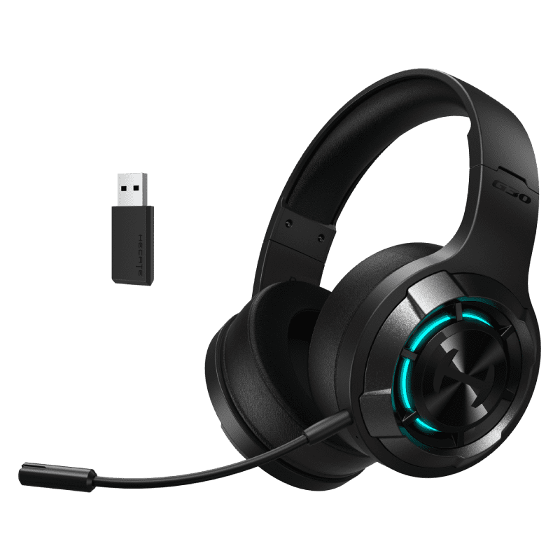 Edifier G30S Wireless Gaming Headset – Dual Mode, 2.4GHz & Bluetooth, RGB Lighting