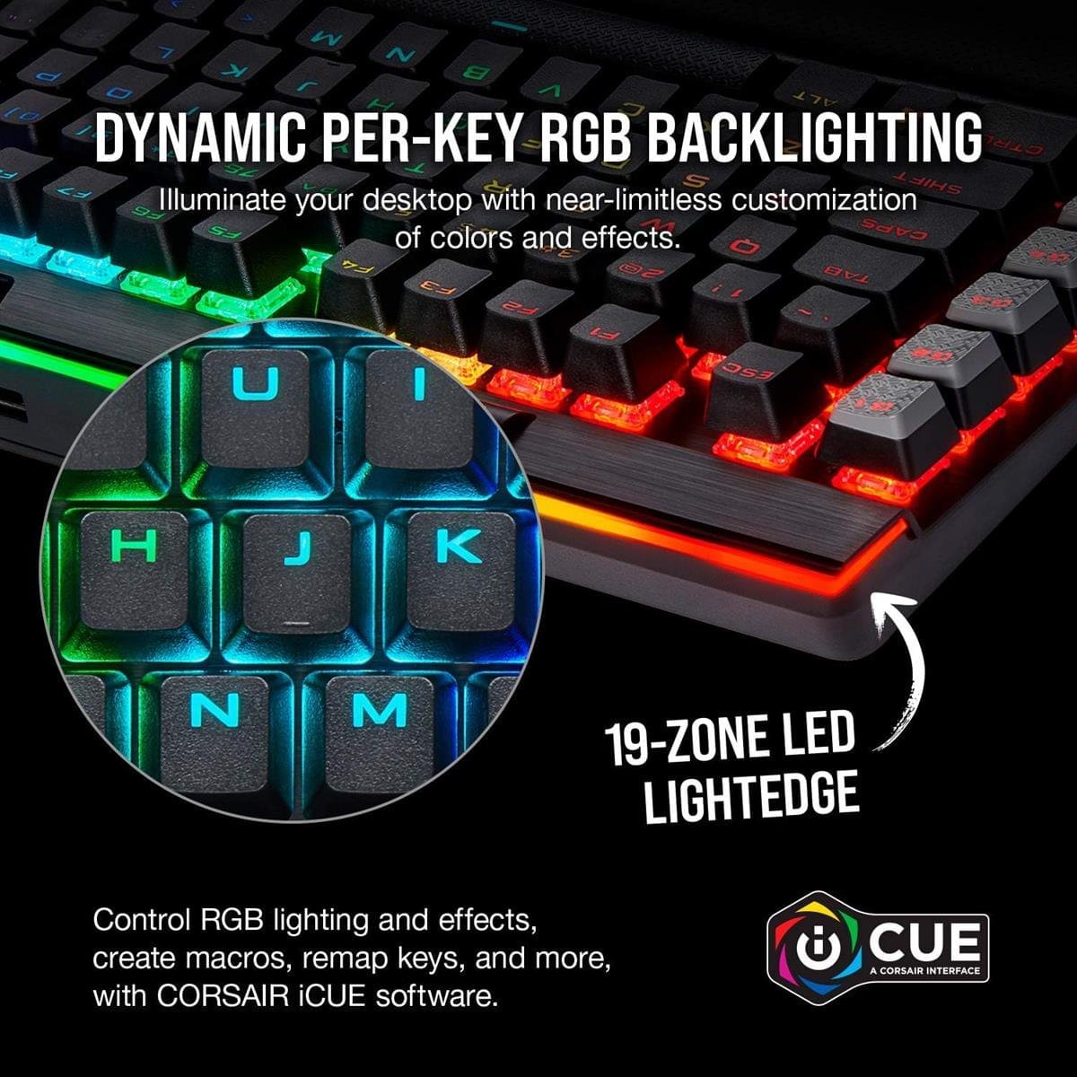 Corsair K95 RGB Platinum XT Mechanical Gaming Keyboard 4 Corsair K95 RGB Platinum XT Mechanical Gaming Keyboard - Image 4