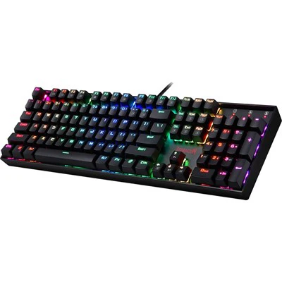 Redragon K551 Mechanical Gaming Keyboard 1 Redragon K551 gaming keyboard front view