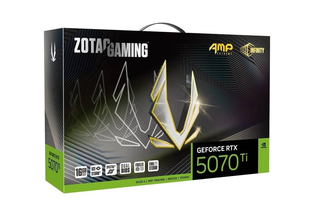 ZOTAC GAMING RTX 5070 Ti AMP Extreme INFINITY 16GB – Next‑Gen Blackwell GPU - Image 8
