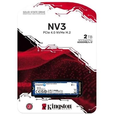 Kingston NV3 2TB NVMe PCIe Gen 4.0 SSD – High-Speed Internal Storage 1 Kingston NV3 2TB NVMe PCIe Gen 4.0 SSD – High-Speed Internal Storage